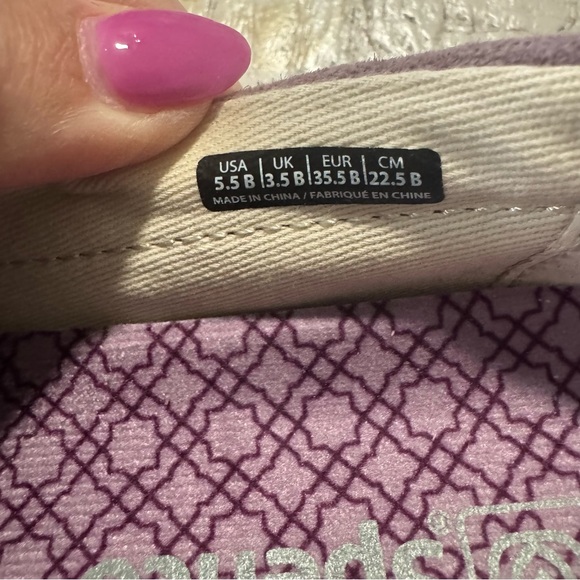 Spenco Santa Barbara Rivet NEW size 5.5 Elderberry Suede Sip On Loafer Sneaker - Picture 7 of 14